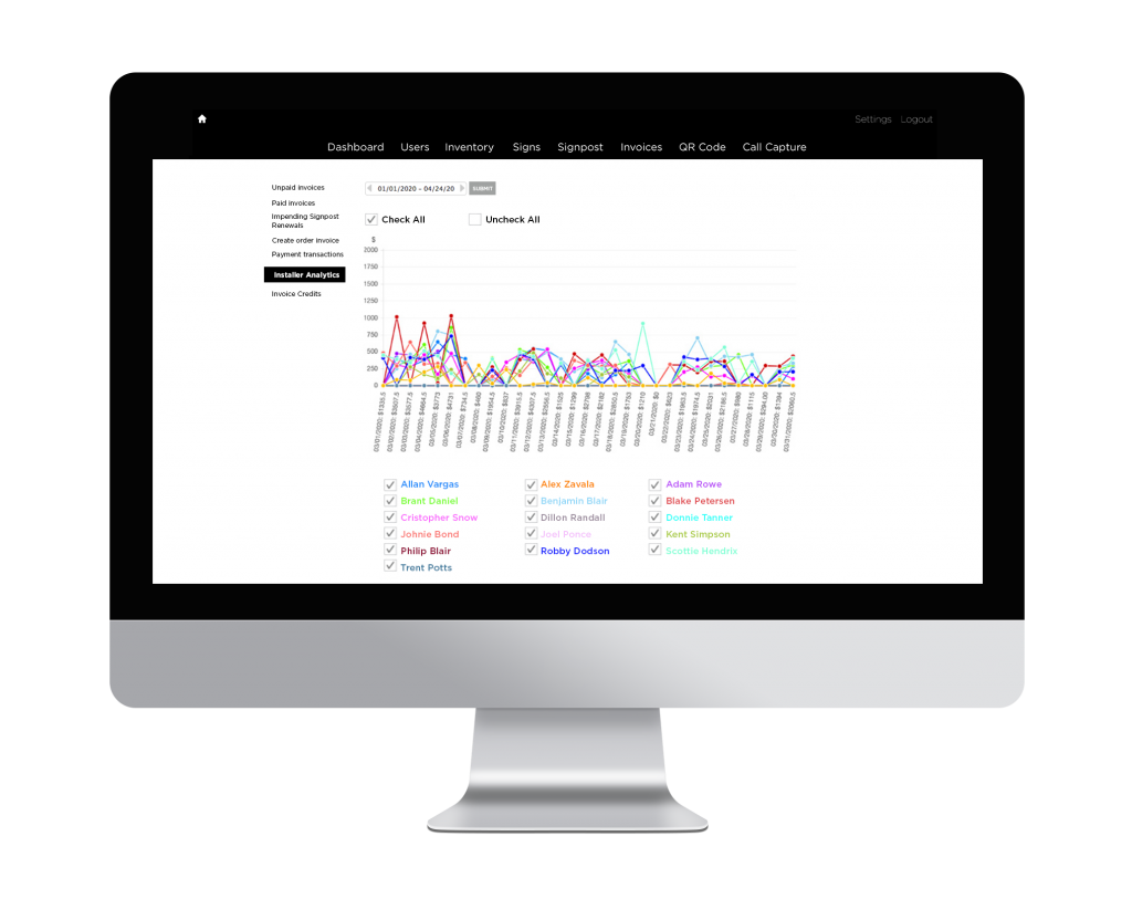 Analytics — installer
